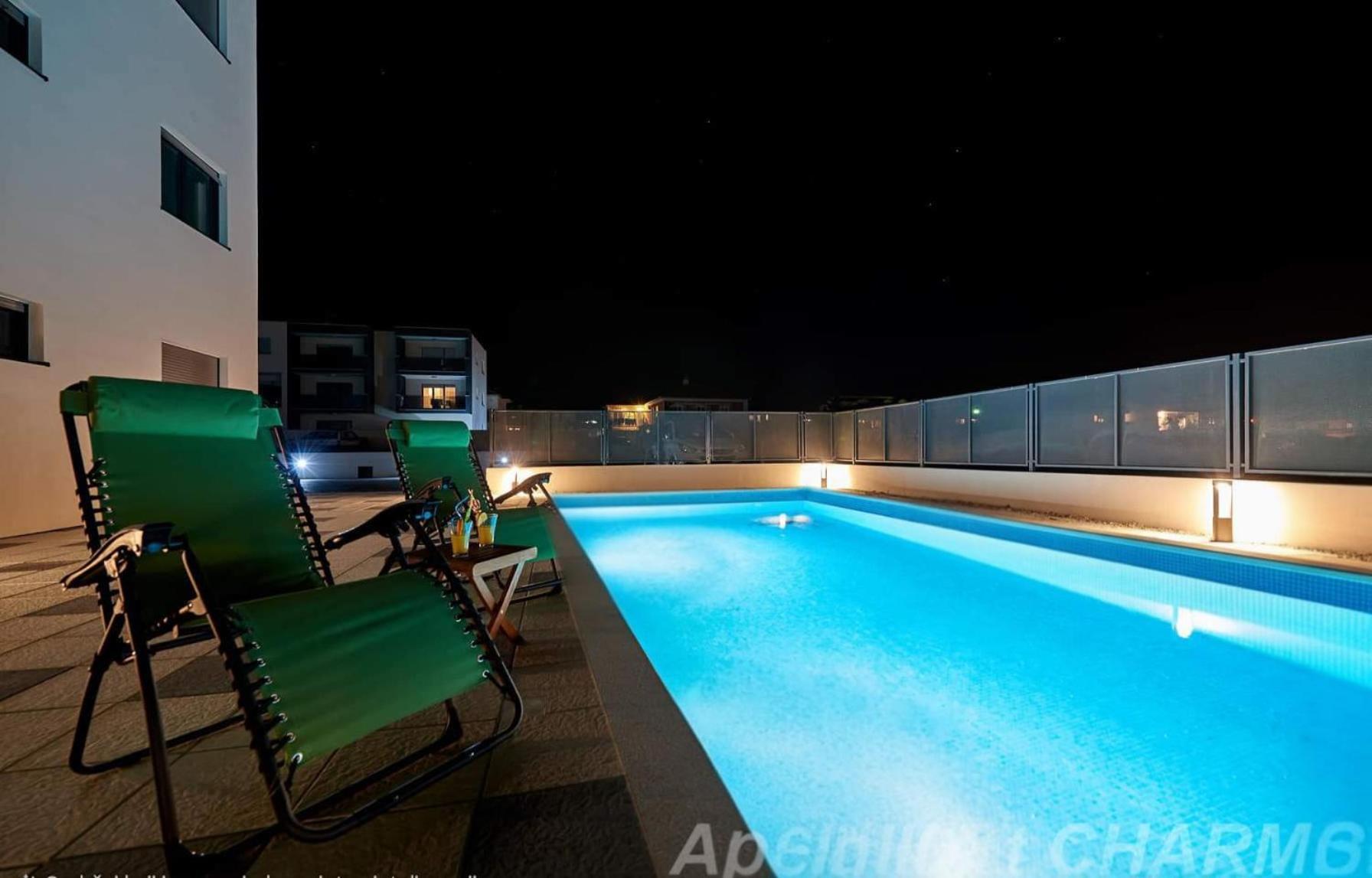 Luxury Apartment Charm With Pool Trogir Extérieur photo